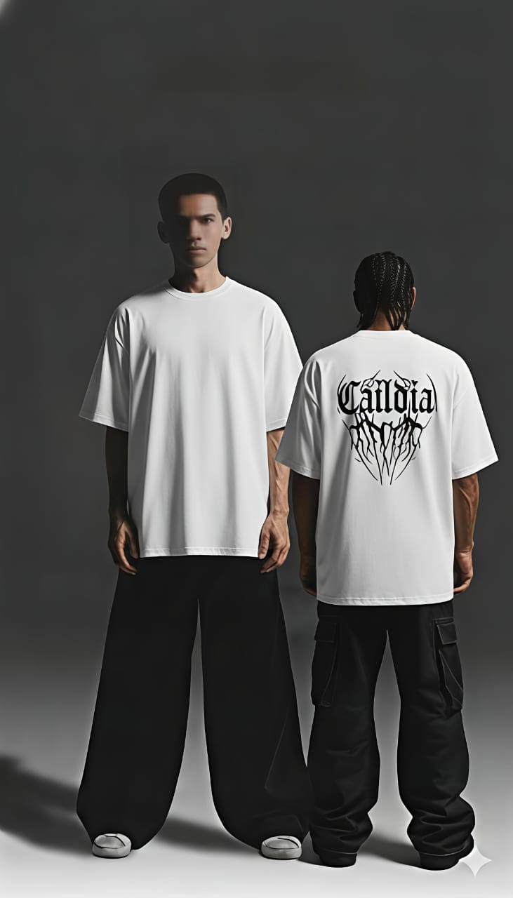 Cailivia Gothic Oversized T-Shirt