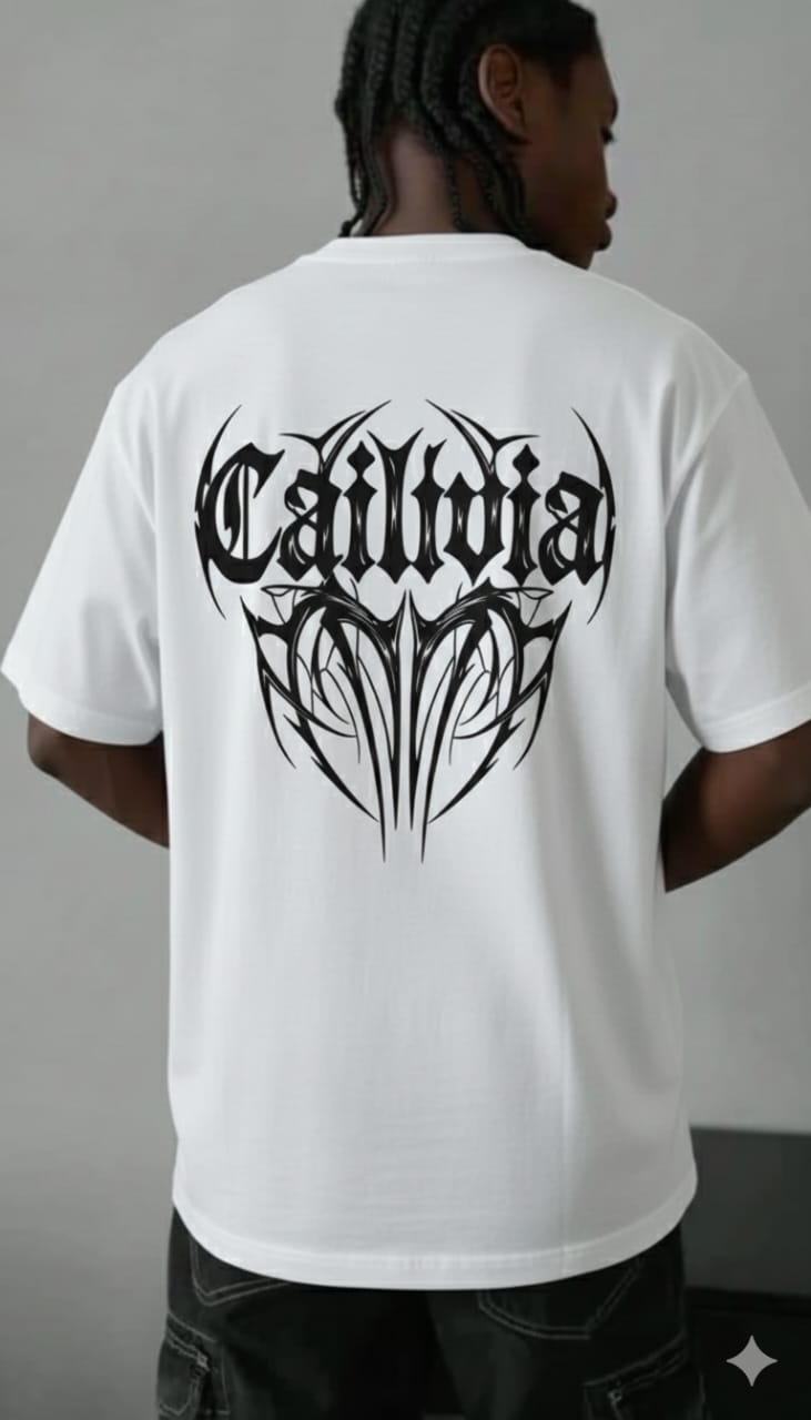 Cailivia Gothic Oversized T-Shirt