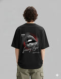 Sassy Lips Oversized Streetwear T-Shirt – Bold Graphic Back Print